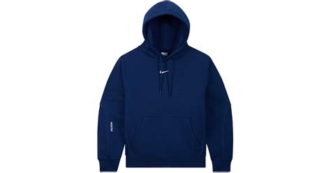 nike nswfleece blue void weiß|nike fleece clothing.